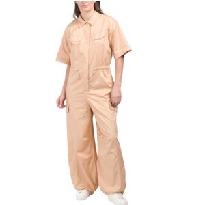 Zara Beige Women's Jumpsuit